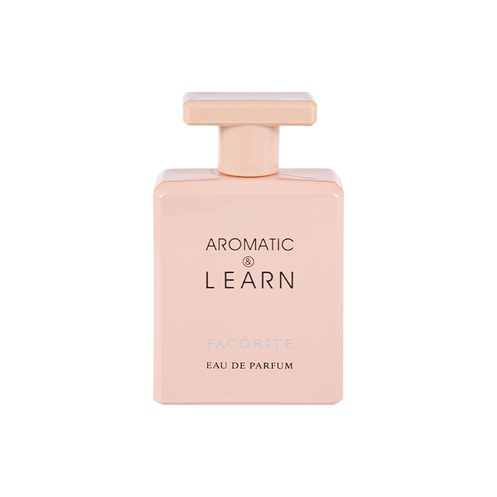 KY1490-WJ2155 زجاجة عطر زجاجية مستطيلة مطبوعة سعة 50 مل مع غطاء لامع